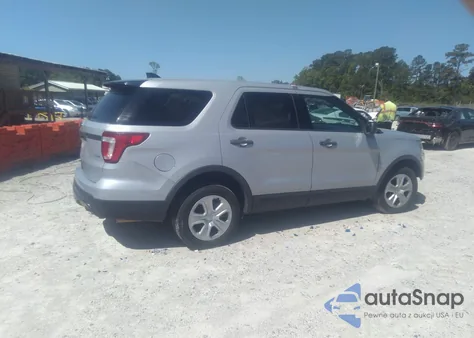 2016 Ford Utility Police Interceptor from USA, damaged, VIN 1FM5K8AR4GGB35717